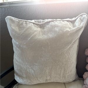 PB teen velvet pillow 18x18
